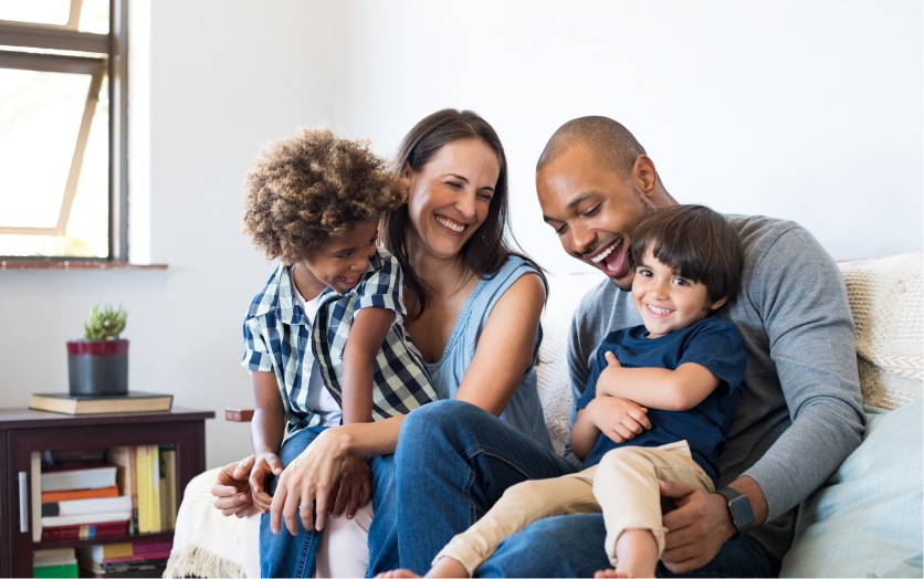 Família feliz